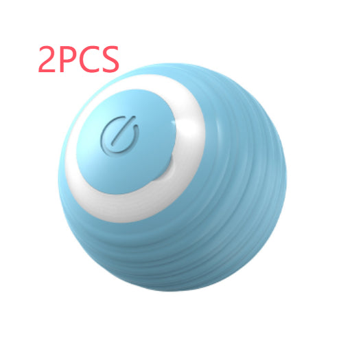 Automatic Moving Cat Toy Ball - Self-Rolling Interactive Kitten Toy