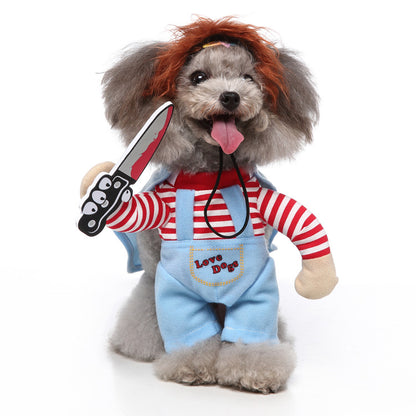 Novelty Pet Costume Clothing - Fun Character Outfits for Dogs & Cats