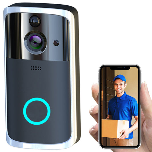 WiFi Video Doorbell Camera - Smart Home Security with Two-Way Audio