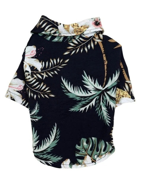 Hawaiian Dog Shirt - Cotton Summer Pet Clothing