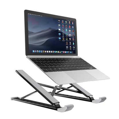 Adjustable Laptop Stand - Portable Folding Desk Riser for Notebooks & Tablets