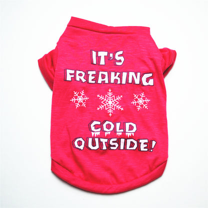 Breathable Cotton Dog Vest - Cool Summer Pet Clothing