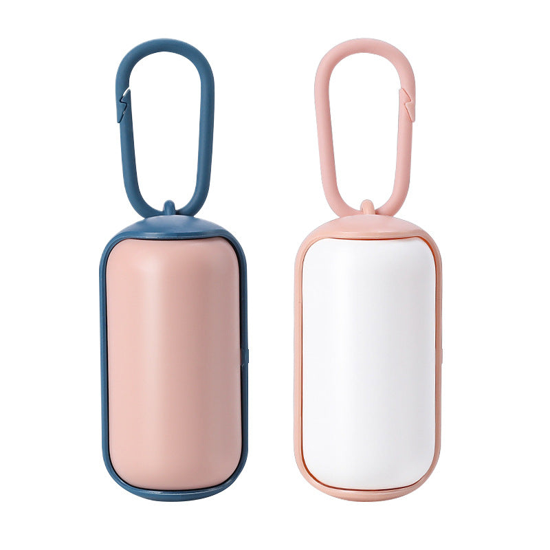 Portable Pet Poop Bag Dispenser - Mini Waste Bag Holder for Dogs & Cats