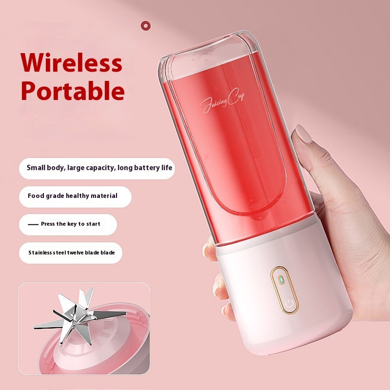 Portable Blender - USB Rechargeable Juice Cup for Smoothies & Shakes