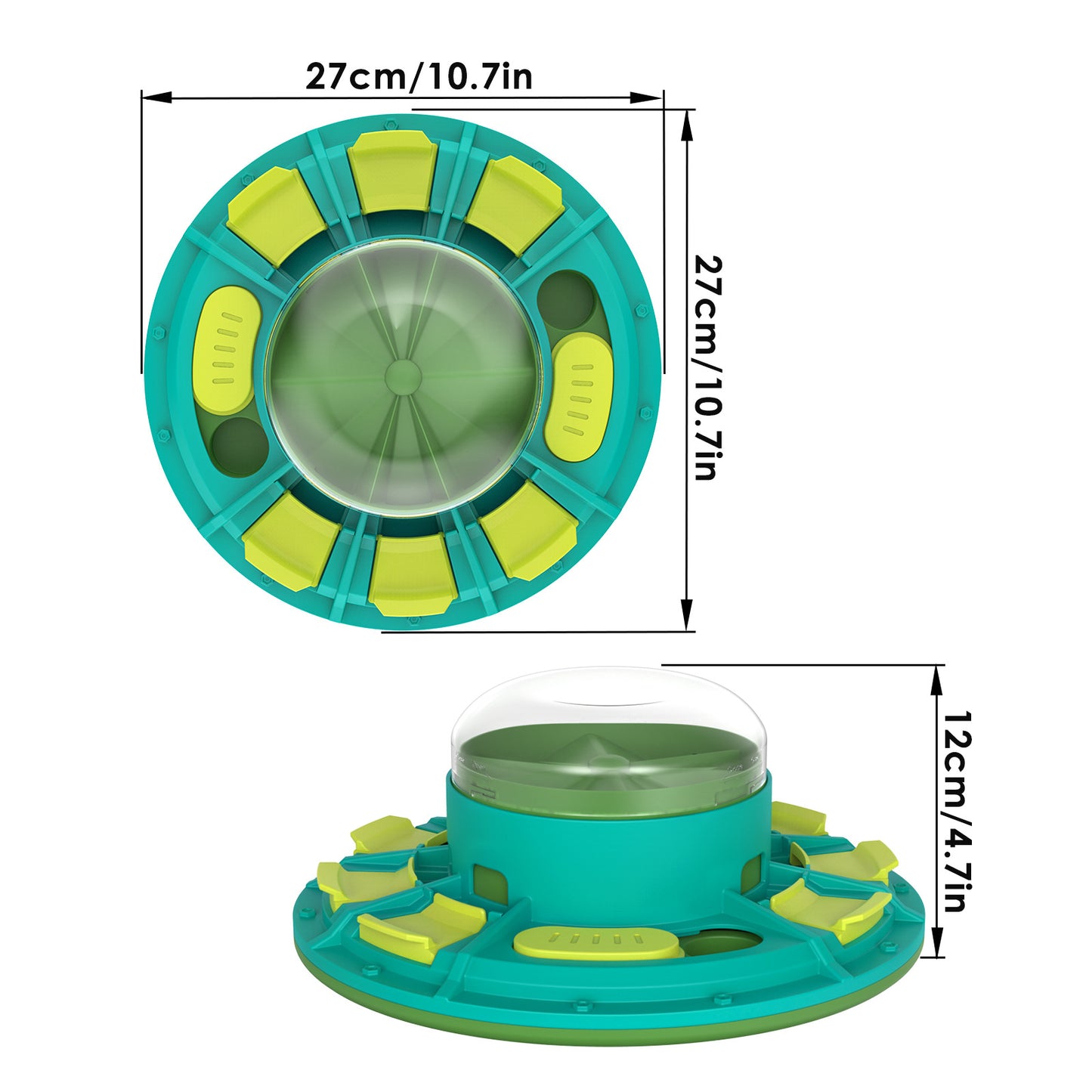 Interactive Dog Puzzle Toy - IQ Training & Slow Feeder