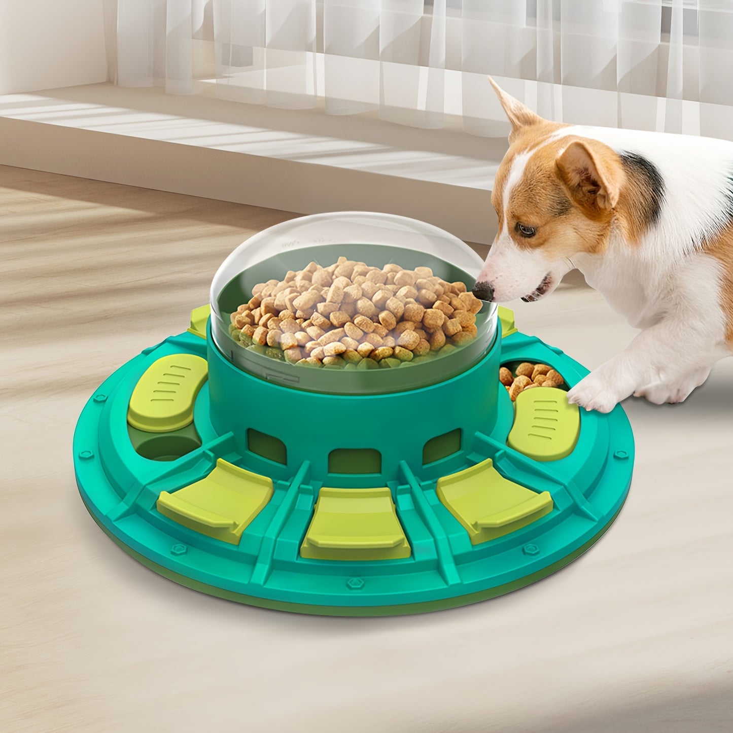 Interactive Dog Puzzle Toy - IQ Training & Slow Feeder