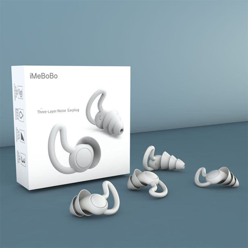 Silicone Sleep Earplugs - Noise Blocking for Peaceful Sleep