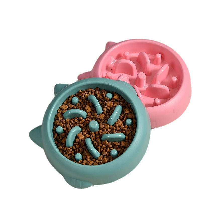 Slow Feeder Dog Bowl - Anti-Choking Pet Feeding Dish