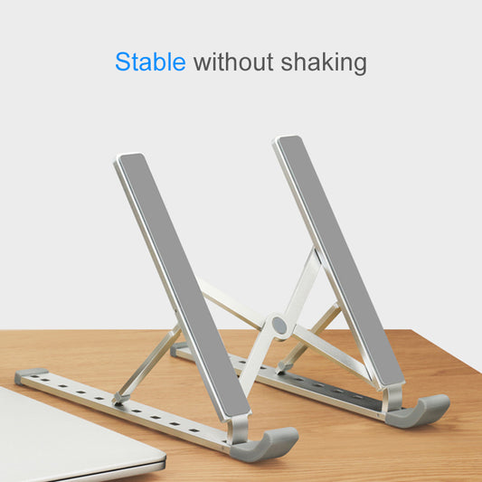 Adjustable Laptop Stand - Portable Folding Desk Riser for Notebooks & Tablets
