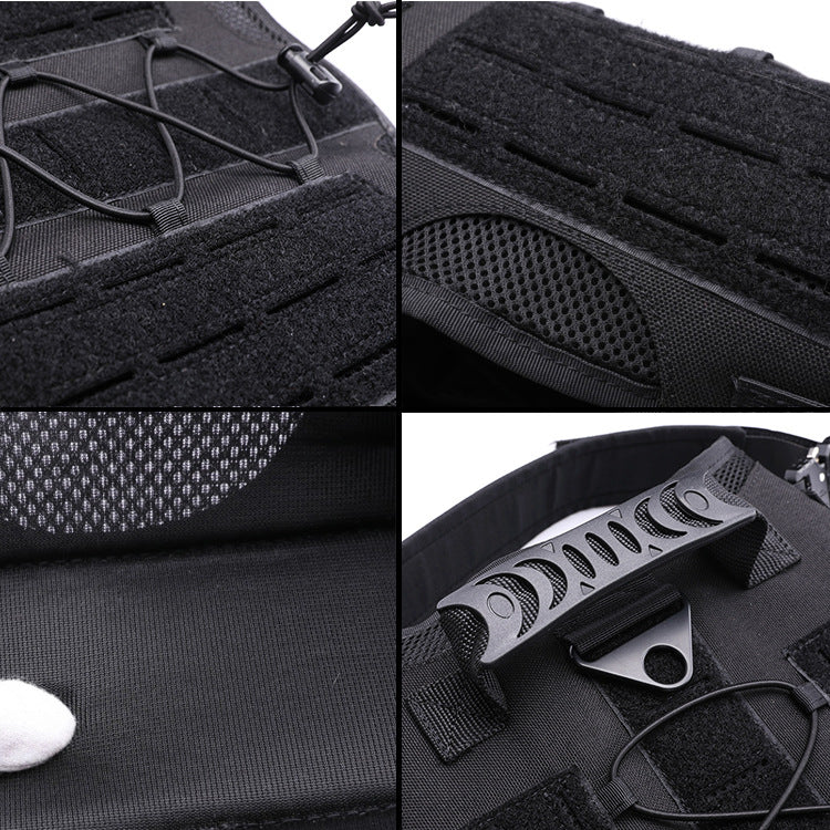 Tactical Outdoor Dog Vest - Nylon Coat with Accessories