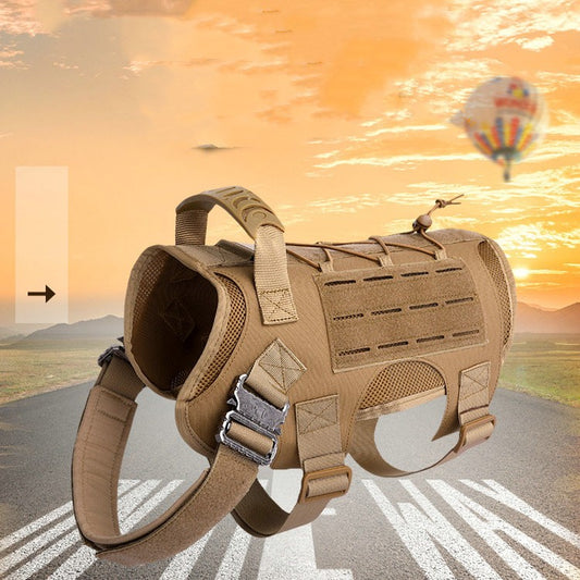 Tactical Outdoor Dog Vest - Nylon Coat with Accessories