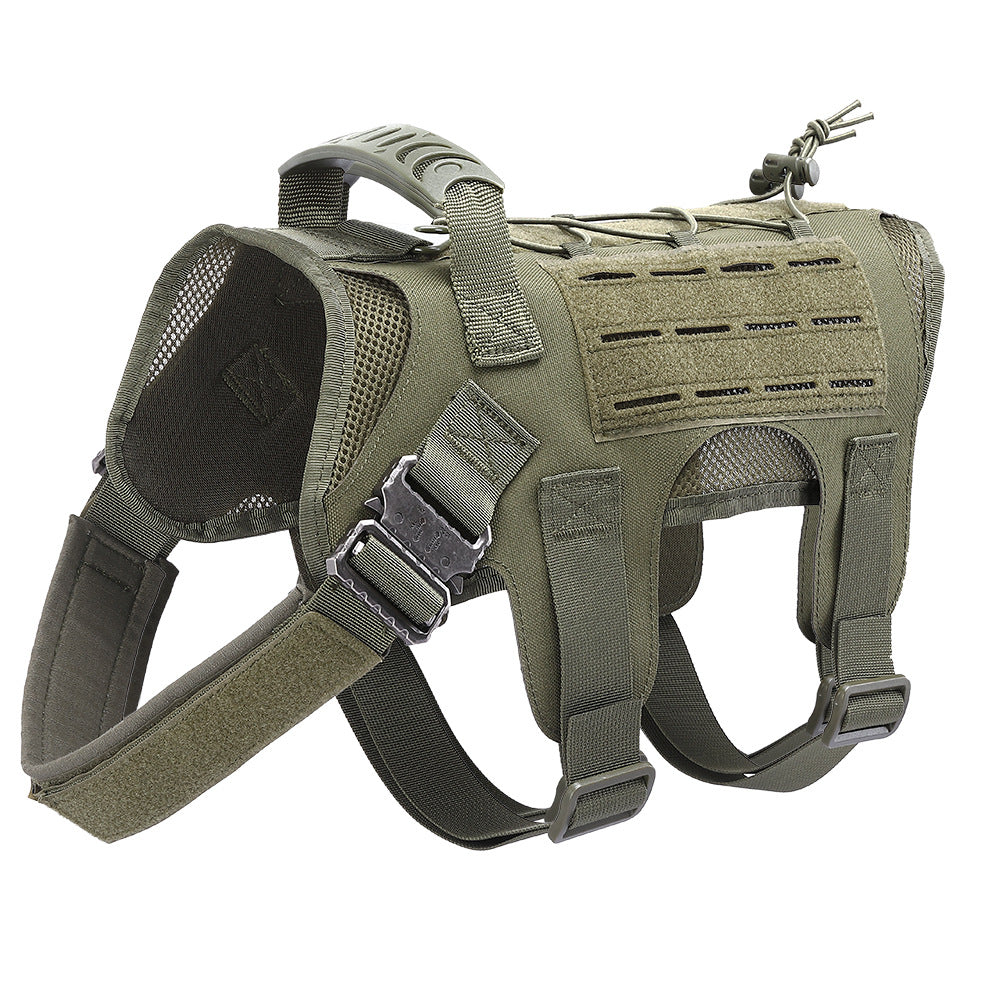 Tactical Outdoor Dog Vest - Nylon Coat with Accessories