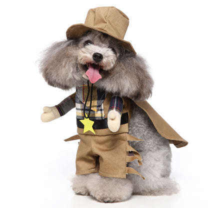Novelty Pet Costume Clothing - Fun Character Outfits for Dogs & Cats