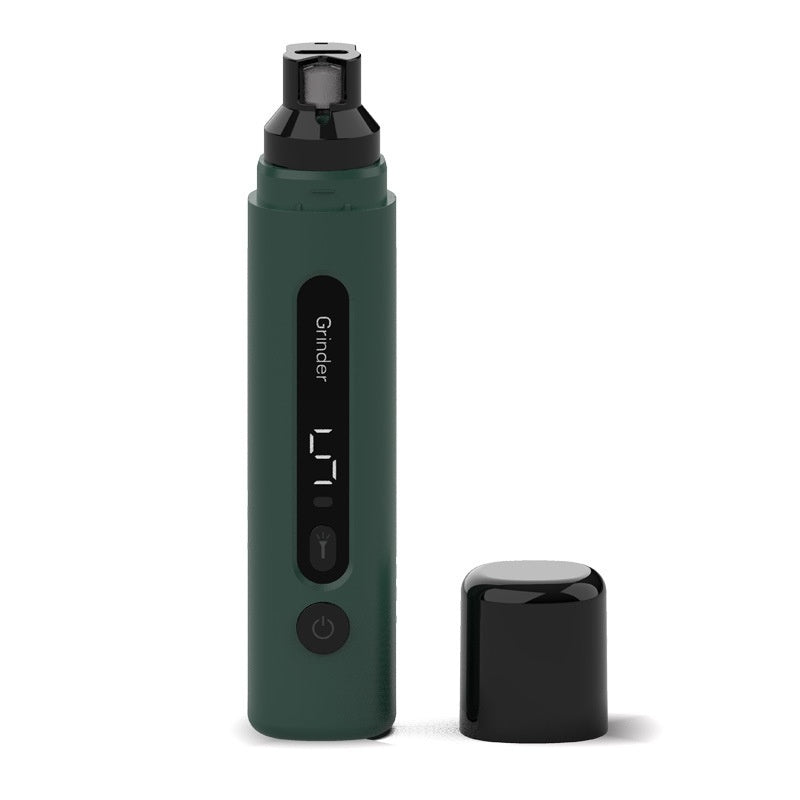 Electric Pet Nail Grinder - Rechargeable Quiet Trimmer for Dogs & Cats