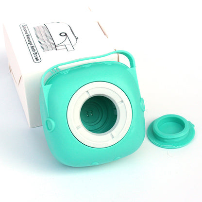 Silicone Dog Bath Brush Glove - Pet Massage & Shampoo Dispenser