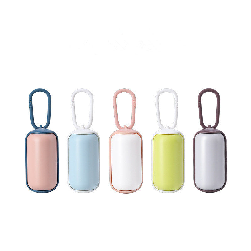 Portable Pet Poop Bag Dispenser - Mini Waste Bag Holder for Dogs & Cats