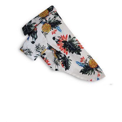 Hawaiian Dog Shirt - Cotton Summer Pet Clothing