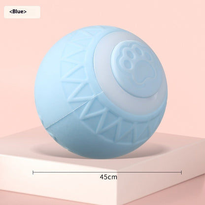 Automatic Moving Cat Toy Ball - Self-Rolling Interactive Kitten Toy