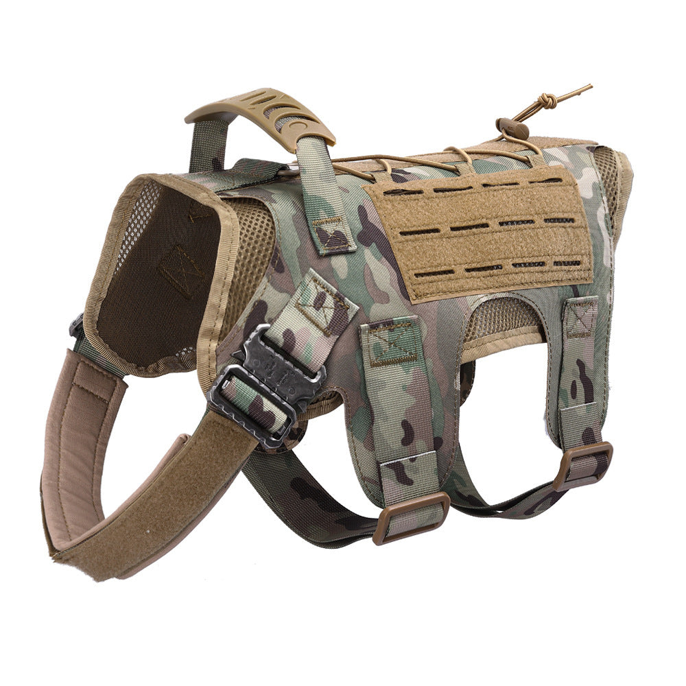 Tactical Outdoor Dog Vest - Nylon Coat with Accessories
