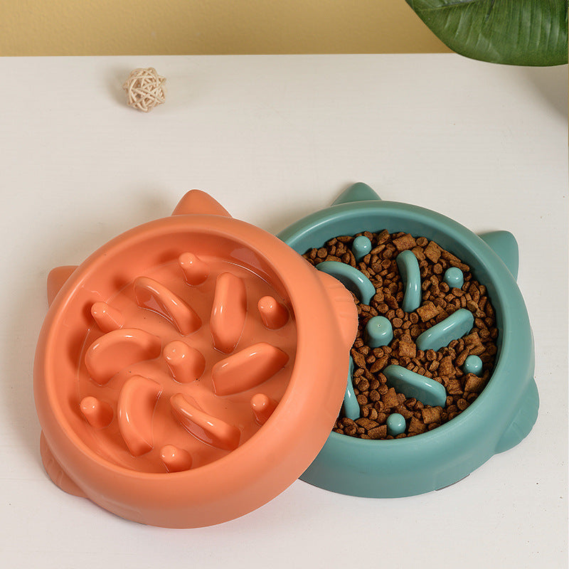 Slow Feeder Dog Bowl - Anti-Choking Pet Feeding Dish