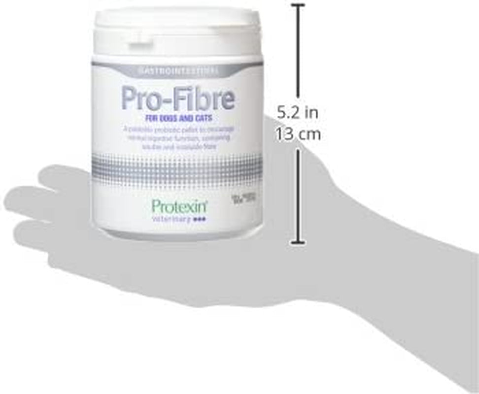 Pro-Fibre for Dogs – High-Fibre Digestive Supplement with Prebiotics & Postbiotics – Supports Gut Health, Digestion, Firm Stools & Anal Gland Function – Meat-Free Beef Flavour – 500G Pellets