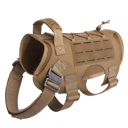 Tactical Outdoor Dog Vest - Nylon Coat with Accessories