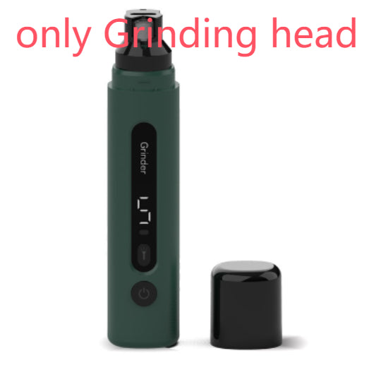 Electric Pet Nail Grinder - Rechargeable Quiet Trimmer for Dogs & Cats