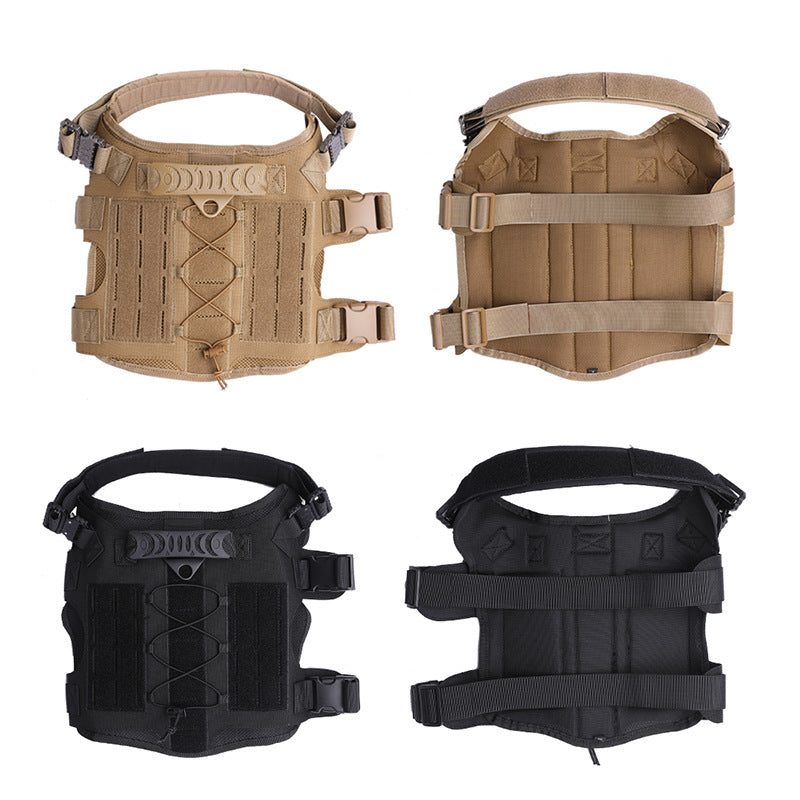 Tactical Outdoor Dog Vest - Nylon Coat with Accessories