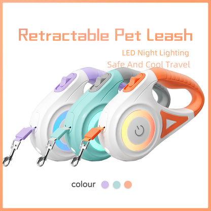 Retractable Dog Leash - Automatic Extending Lead with One-Button Brake