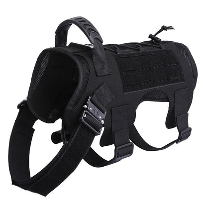 Tactical Outdoor Dog Vest - Nylon Coat with Accessories