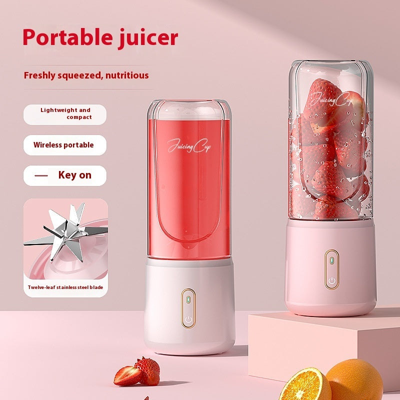 Portable Blender - USB Rechargeable Juice Cup for Smoothies & Shakes