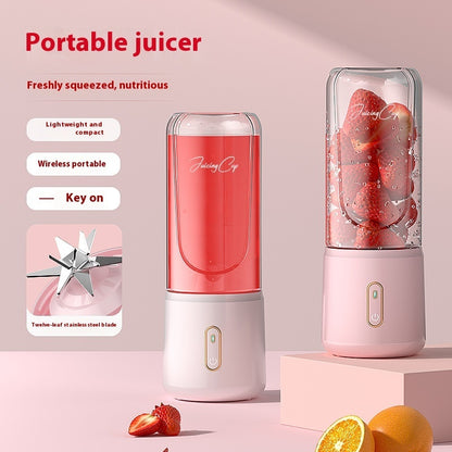 Portable Blender - USB Rechargeable Juice Cup for Smoothies & Shakes