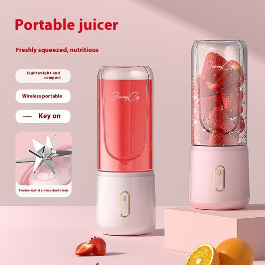 Portable Blender - USB Rechargeable Juice Cup for Smoothies & Shakes