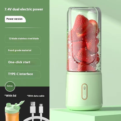 Portable Blender - USB Rechargeable Juice Cup for Smoothies & Shakes