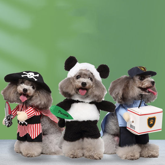 Novelty Pet Costume Clothing - Fun Character Outfits for Dogs & Cats