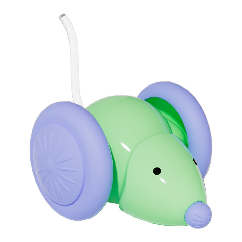 Interactive Cat Toy Electric Mouse Car - Automatic Self-Moving Teaser